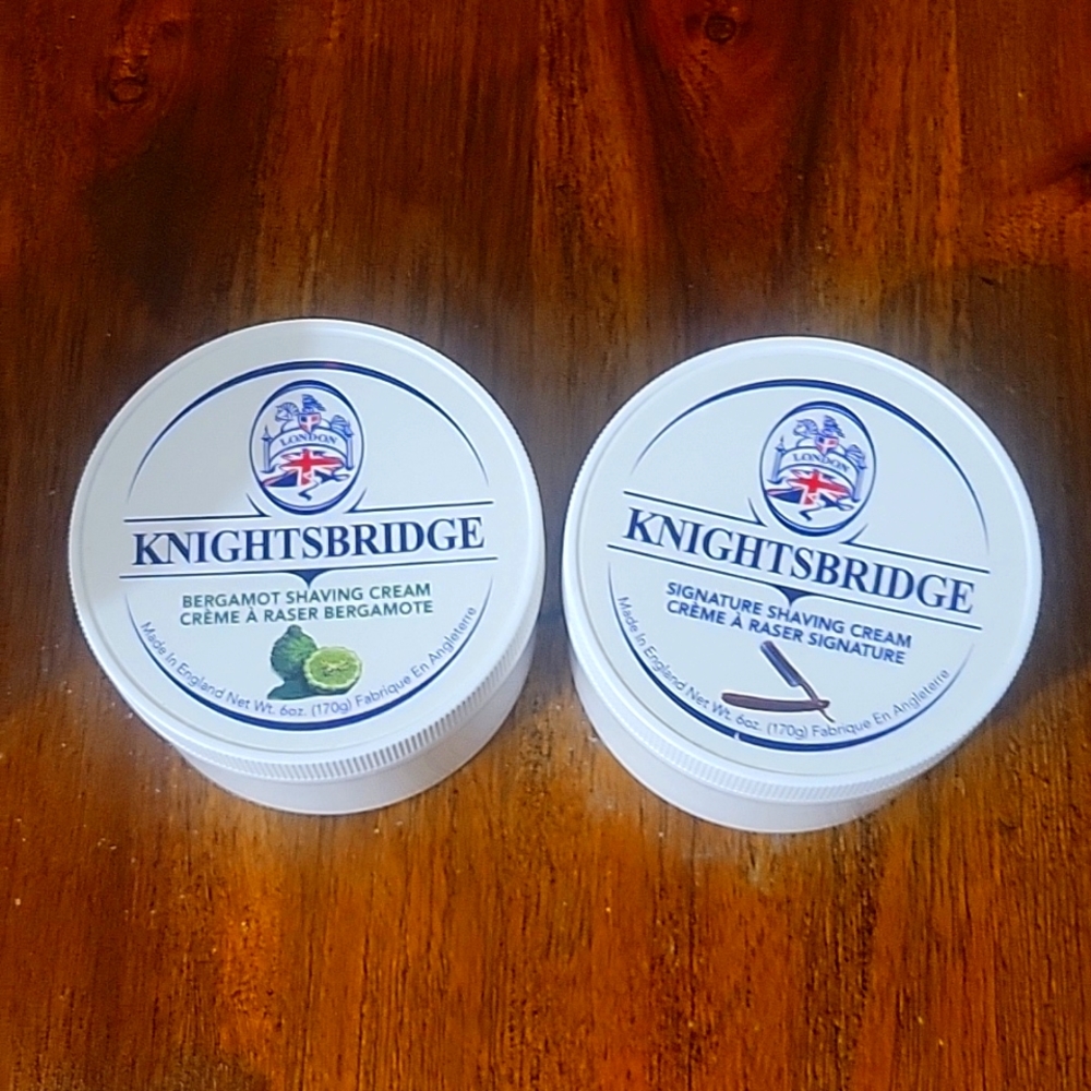 Knightsbridge Signature and Bergamont Shaving Cream